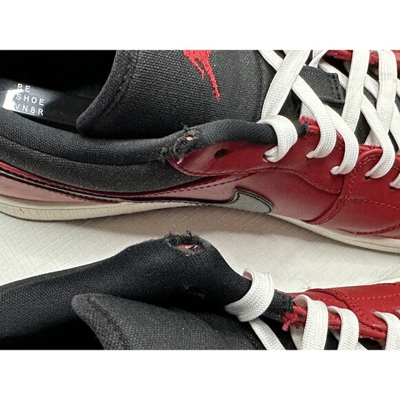Men\'s Air Jordan 1 Retro Low Gym Red Size 13 Gym Red/White/Black 553558-602 main image 10